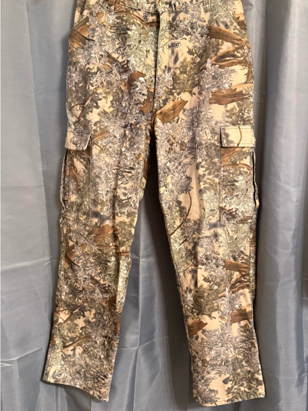 Kings Camo Men's Camo Cargo Pants - Tan/Beige